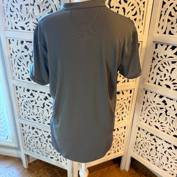 NWT Under Armour Ladies Corporate Performance Polo Gray Sz L - Picture 3 of 5